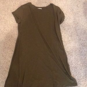 Long t-shirt with high slit